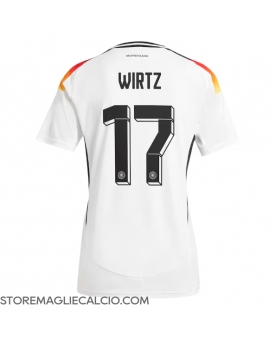 Germania Florian Wirtz #17 Maglia Gara Casa Repliche Europei 2024 Donna